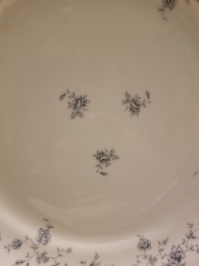 Johann Haviland Blue Garland Dinner Plate Bavaria Germany