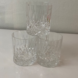 4 Royal Crystal Rock/RCR OPERA Double Old Fashioned Rocks Gläser 3 5/8 &quot;