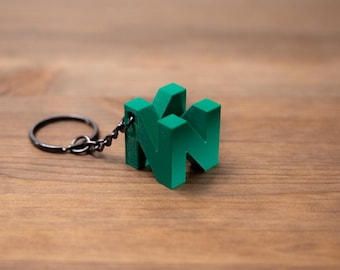 N64 Logo Inspired Keychain