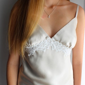 Caitlin cami, slip dress pattern, camisole pattern, cami pattern, lingerie pattern, lingerie sewing pattern, negligee pattern, nightgown