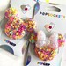 PINK COLOR SOCKET, Mickey Pop Socket, Swappable Unique Minnie Ears Pop Grip, Designer Shiny Confetti Mobile Pop Socket