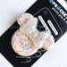 Mickey inspired pop grip, Funfetti sprinkles phone socket, Minnie badge holder, minnie mouse 1st birthday, minnie mouse ears band,