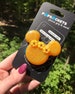 Mickey phone socket, Sunflower Crown, disney badge holder- Minnie/Mickey phone grip, flowers, kansas girl, summer flowers