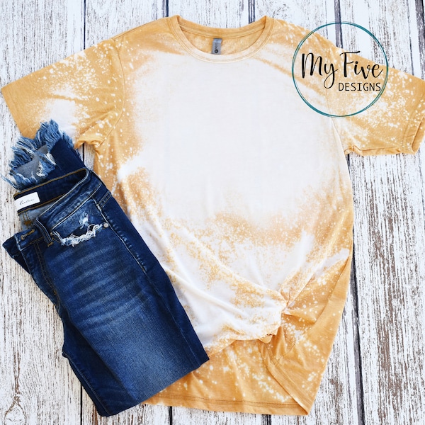 Bleached Shirt - Etsy