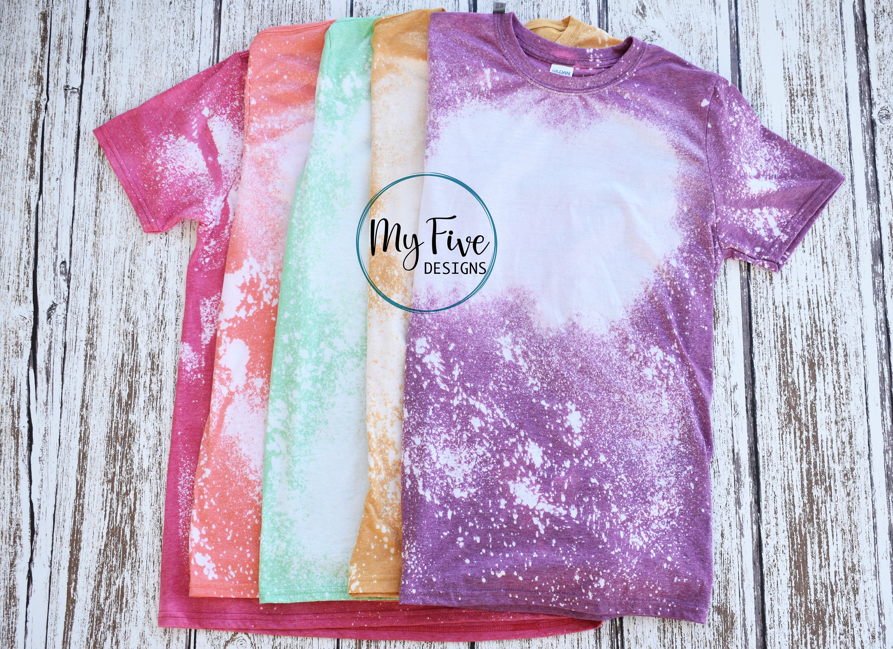 bella canvas bleached shirts