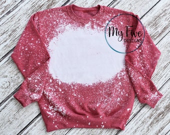 Bleached Sweatshirt - Etsy
