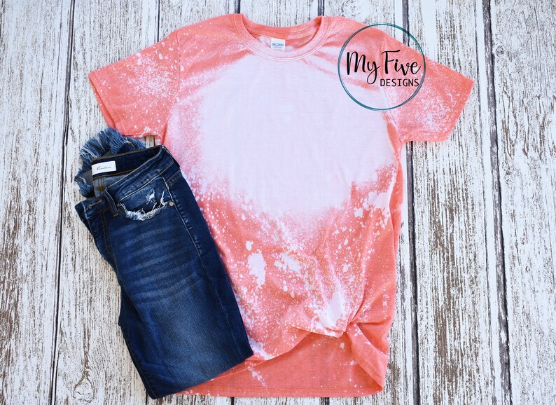 Download Bleached T-Shirt MockupNext LevelGildanBella CanvasT-shirt ...