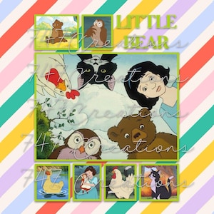 Little Bear | PNG | Digital File | DTF | Sublimation