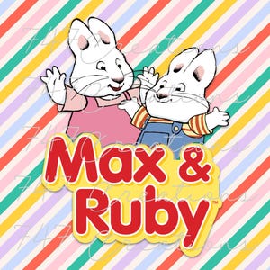Max and Ruby | PNG | Digital File | DTF | Sublimation