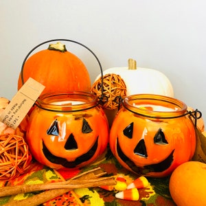 Halloween Candles | Jack O’ Lantern Candle | Pumpkin Candle