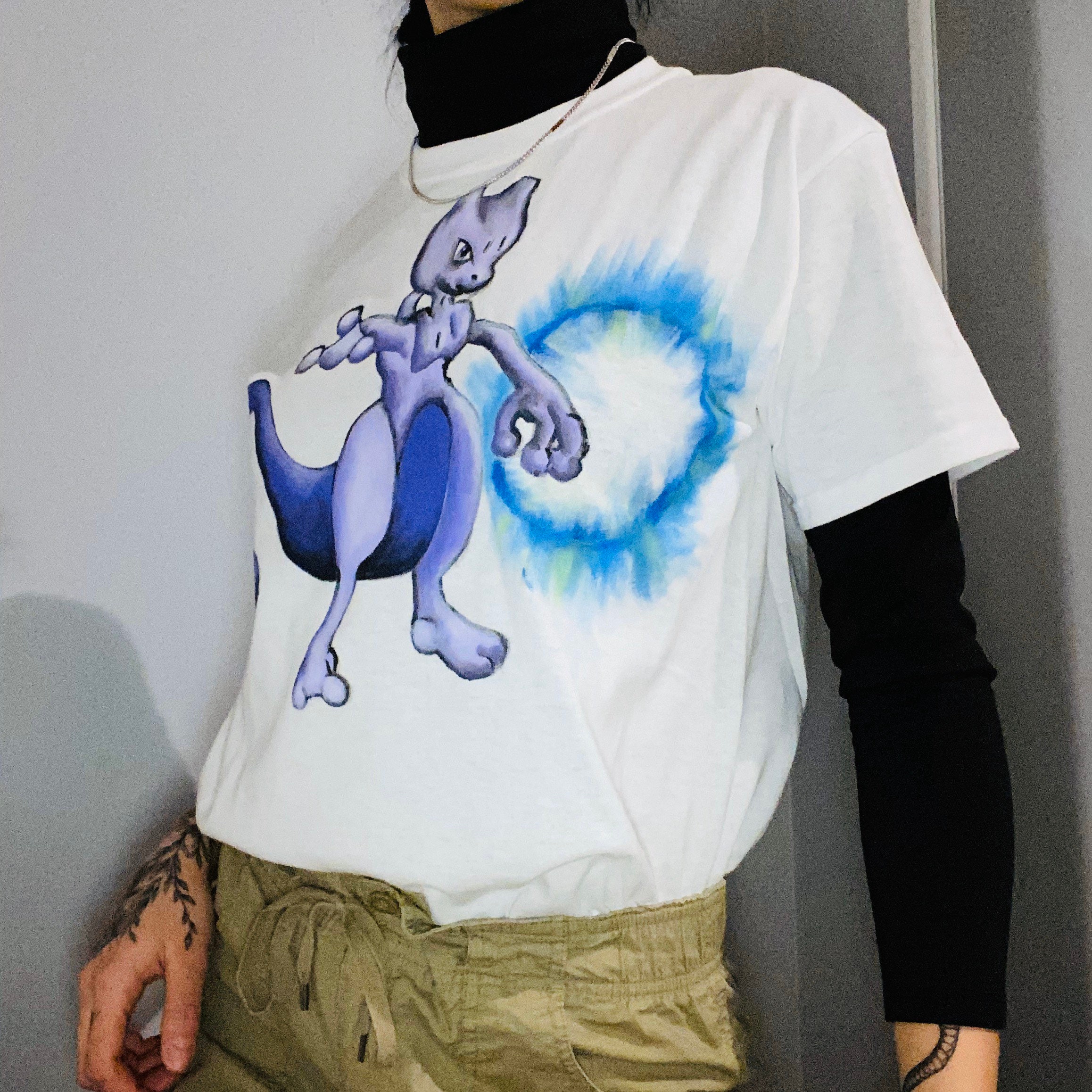 t shirt mewtwo