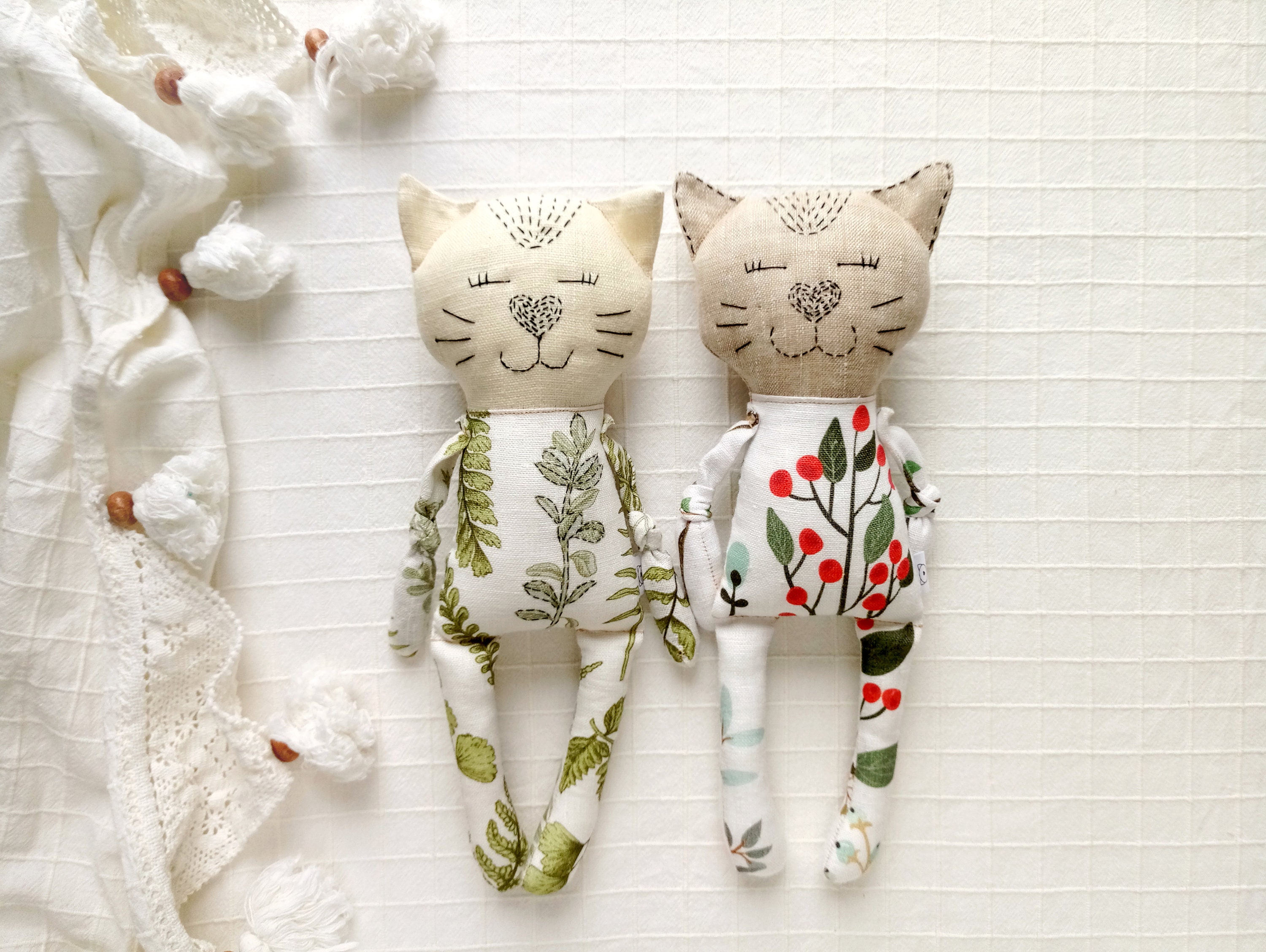 Cat Stuffed Animal Pattern Cat Doll SEWING PATTERN Rag Doll Etsy