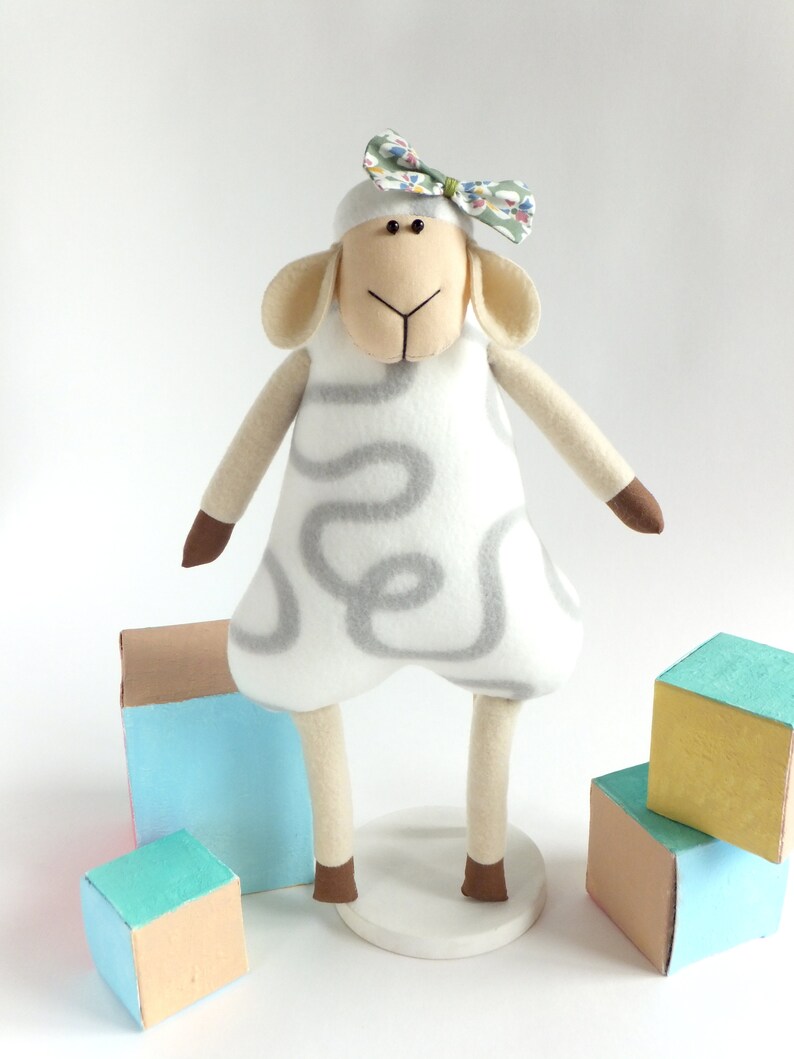 Sheep Pattern Stuffed animal Sewing pattern Lamb Doll Plush Etsy