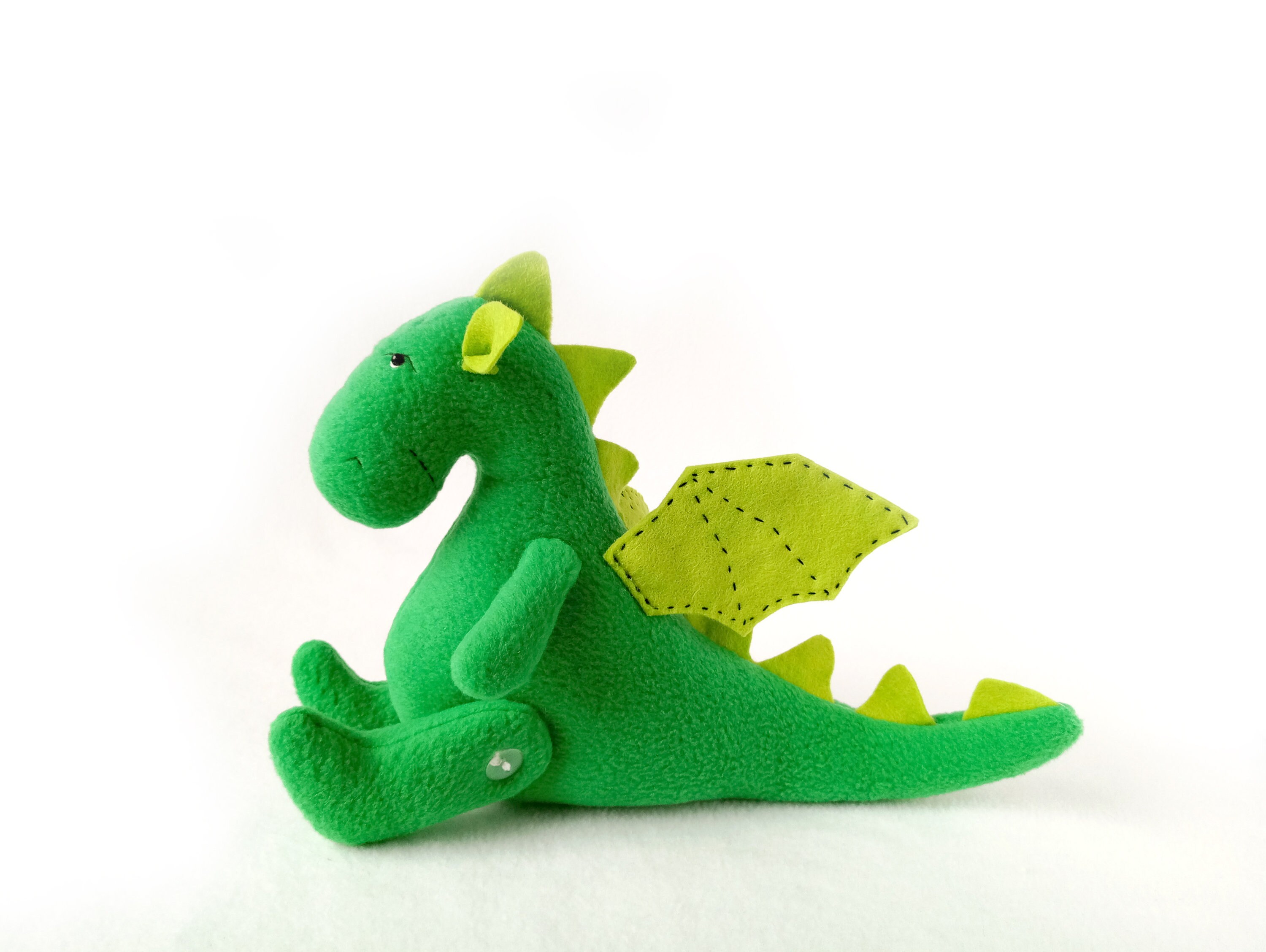 PDF DRAGON Plush Sewing PATTERN Stuffed Animal Soft toy Etsy