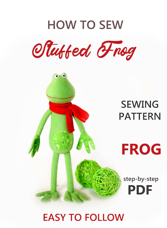stuffed frog pattern