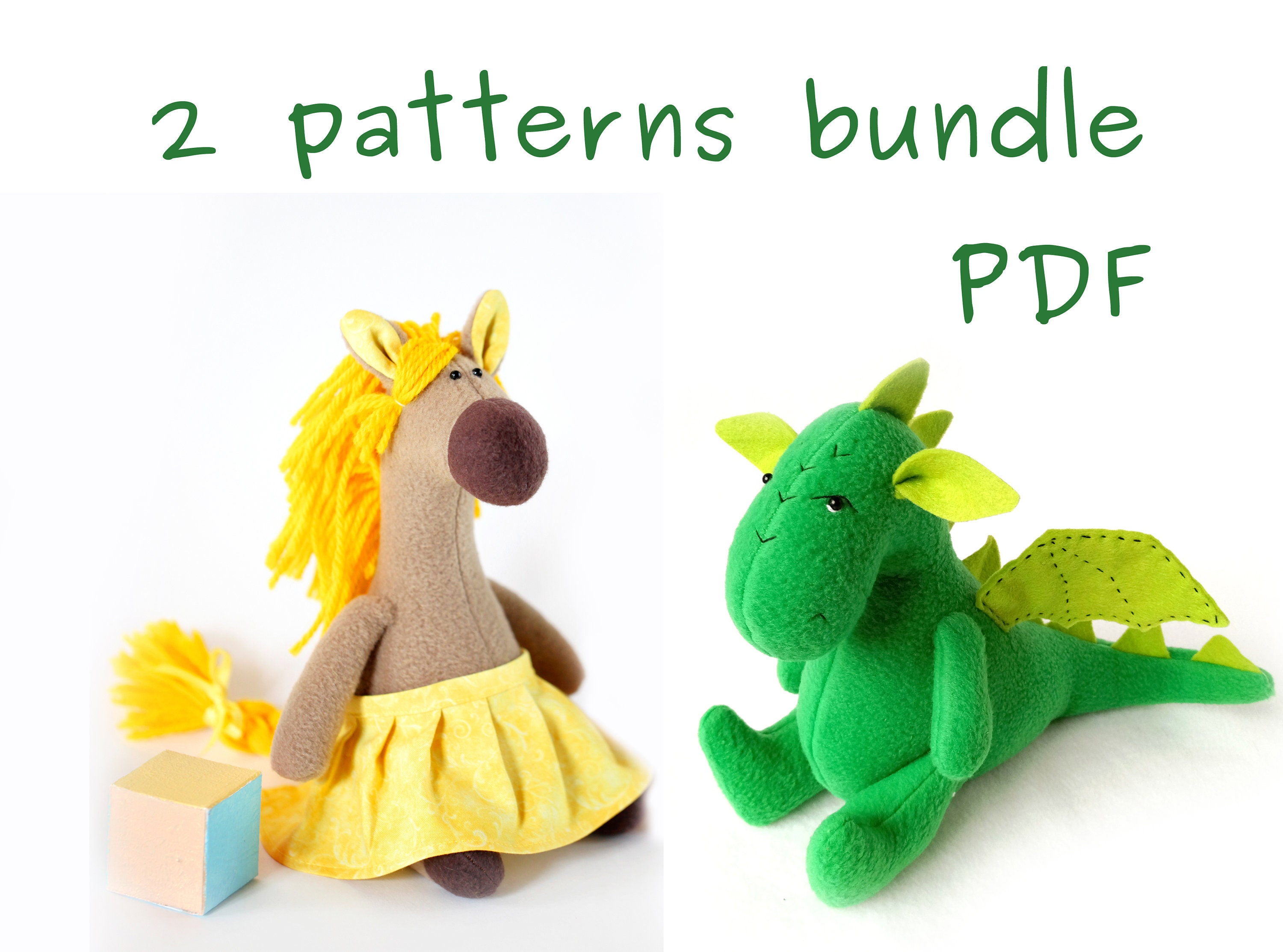 horse plush pattern