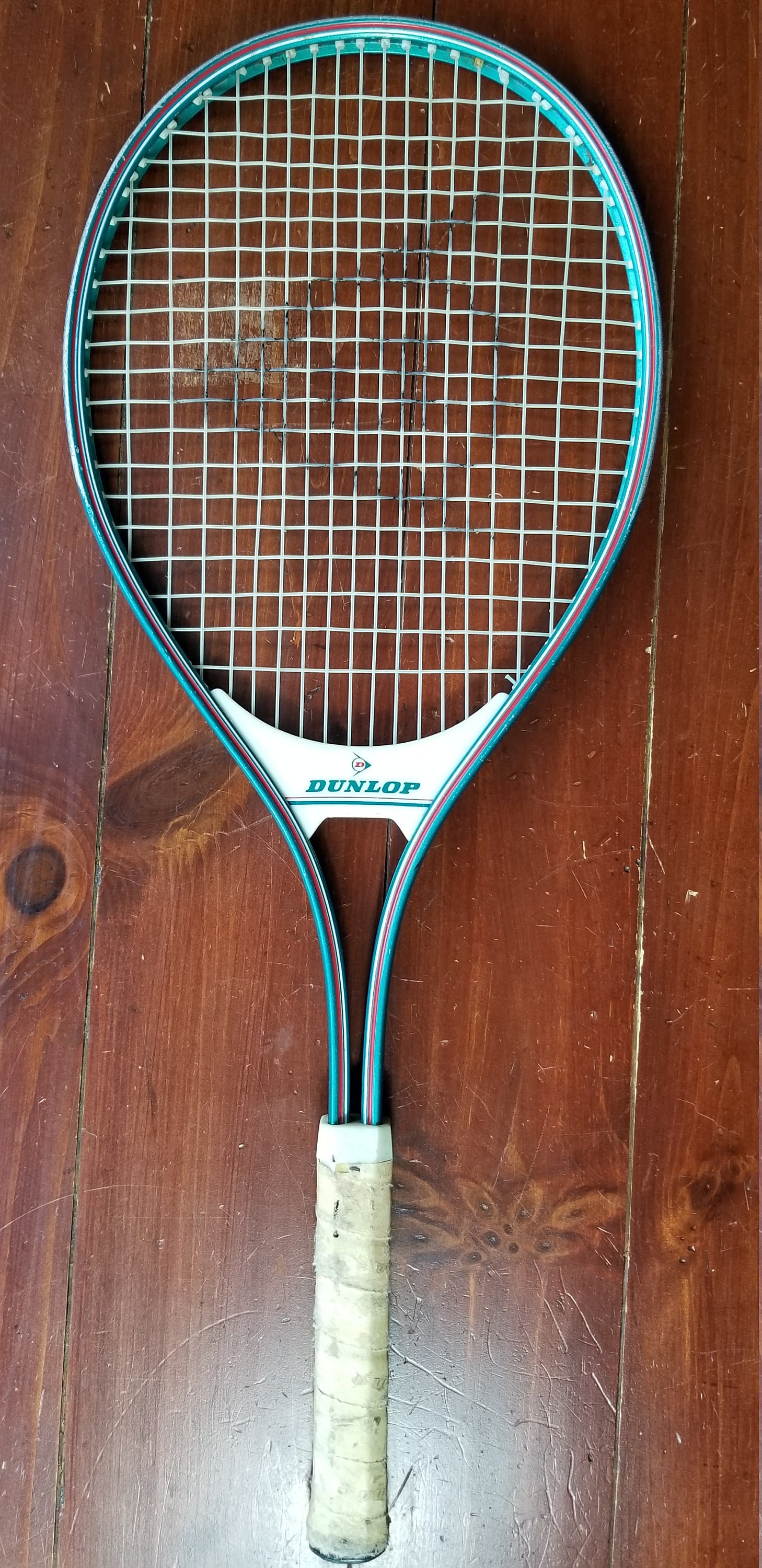 Dunlop Vintage Tennis Racket Racquet Power Drive Junior Teal Etsy Ireland