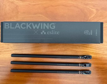 Lápices Blackwing Eslite: 3 lápices CON caja