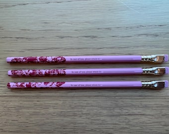 Blackwing x 2026 Moleskine Sakura: 3 lápices (sin cajas)