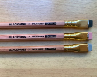Palomino Blackwing pencils: three pencils Daelim Museum  (no box)