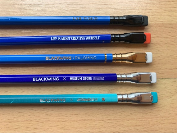 Blackwing Sampler Pack. 5 Pencils lab 11.26.21, Bob Dylan, Blue