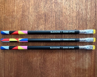 Blackwing x Eames Office pencils: 3 pencils (no box)