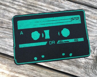 The Mixtape kassettband Canvas-lapp - grön