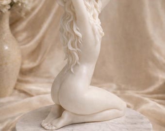 Female Body Candle Mold, Goddess Sculpture, Silicone Soap Plaster Resin Mold