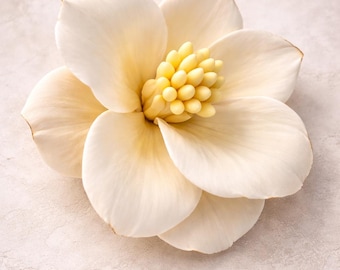 3D Magnolia Silicone Mold: Soap, Resin, Flower Crafting