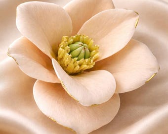 3D Magnolia Silicone Mold: Soap, Resin, Flower