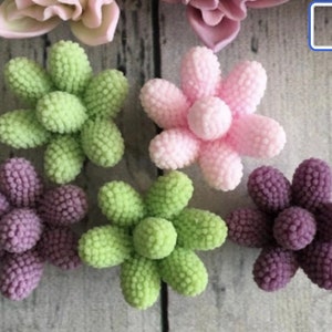 3D Brunia silicone mold flower soap flower resin soap silicone mold resin silicone mold