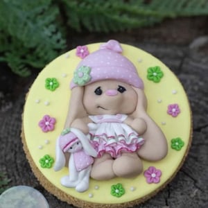 3D Bunny Silicone Mold: Soap, Candle, Resin, Cookie