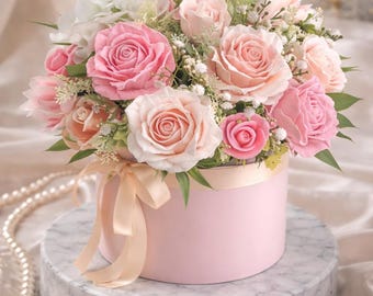 Molde de silicona de rosa: elaboración de jabón y resina,