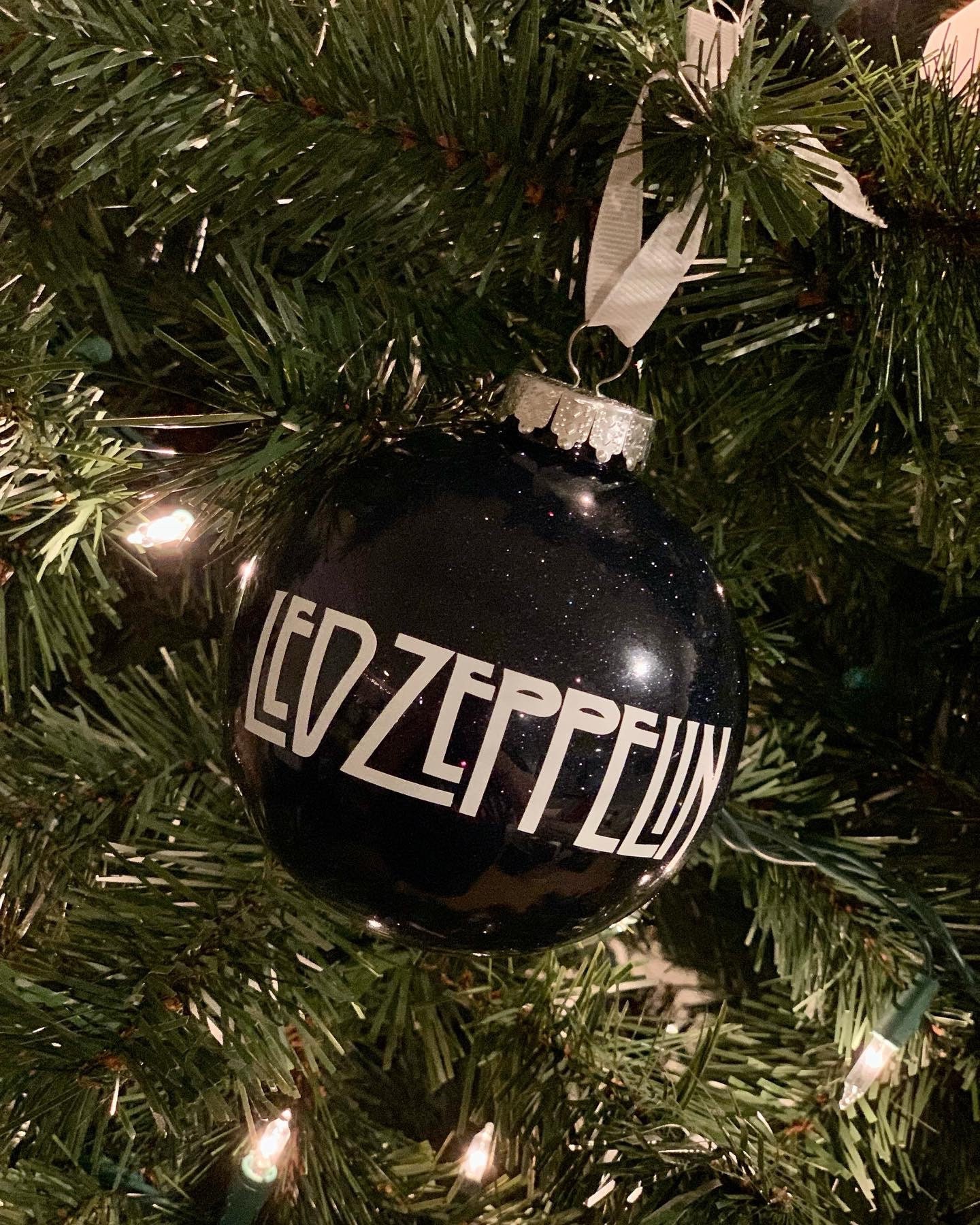 Led Zeppelin Christmas Ornament 