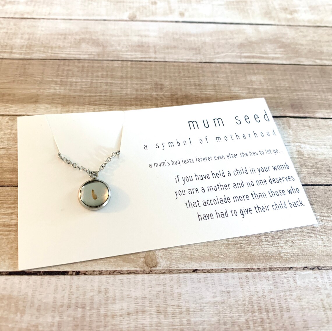 Miscarriage Gift. Miscarriage Necklace. Memorial Gift.  Etsy