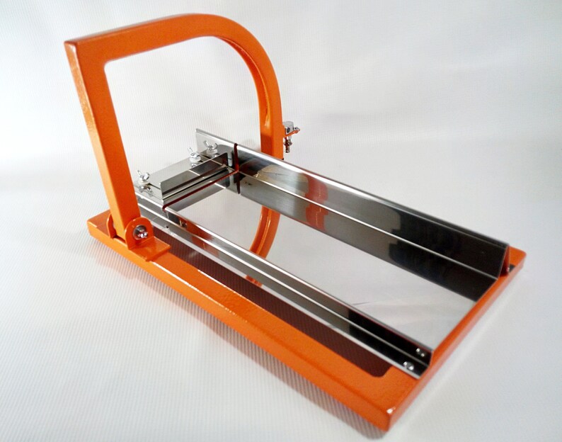 Soap cutter single wire with stainless steel working surface. Etsy