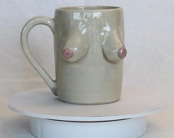 Taza de cerámica esmaltada para senos