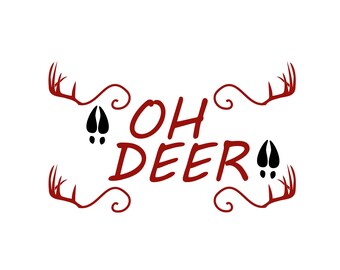 Oh Deer Art Print