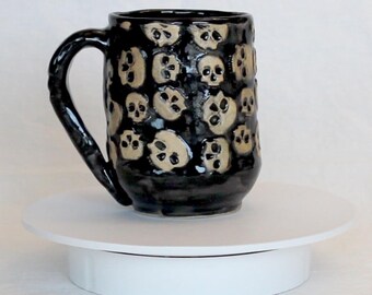 Taza de cerámica esmaltada