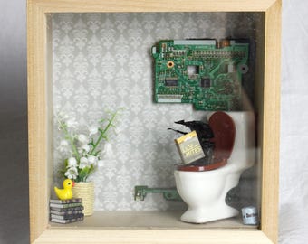 Beetle Bathroom Scene