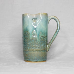Glazed Ceramic Tumbler with Reusable Straw