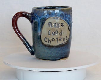 Taza de cerámica esmaltada