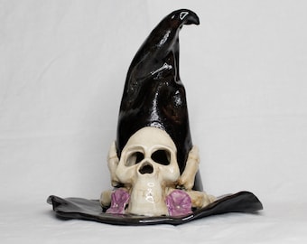 Glazed Ceramic Witches Hat