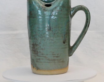 Glazed Ceramic Tumbler with Reusable Straw