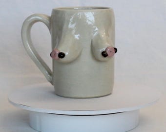 Taza de cerámica esmaltada para senos
