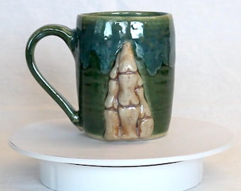 Taza de cerámica esmaltada