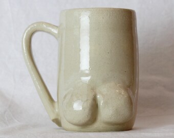 Glazed Ceramic Butt Cup