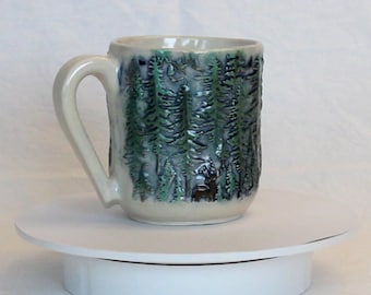 Taza de cerámica esmaltada