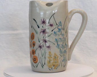 Glazed Ceramic Tumbler with Reusable Straw