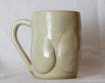 Glazed Ceramic Butt Cup